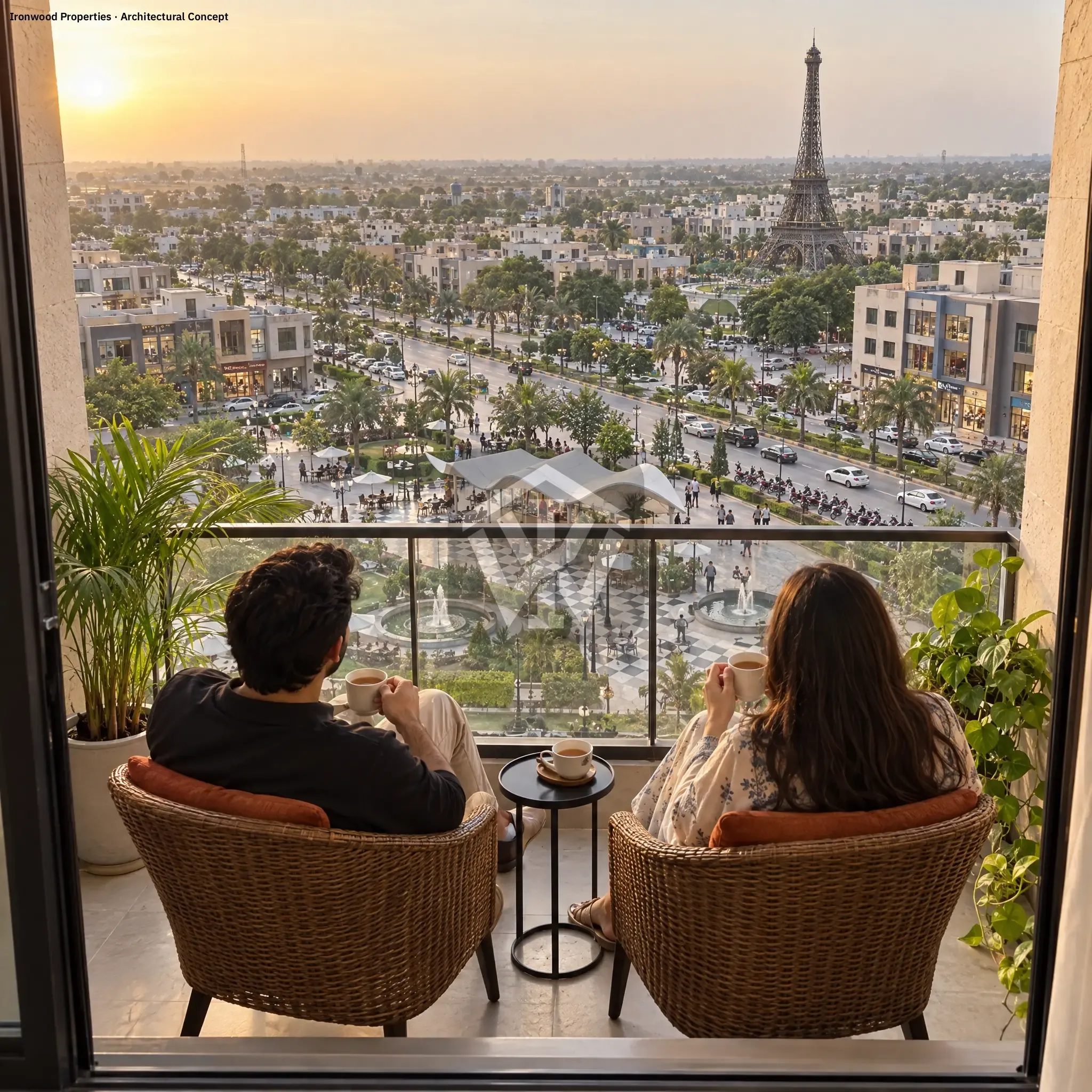 Grand 15: Apartments & Shops on Easy Installments in Downtown Bahria Town Lahore