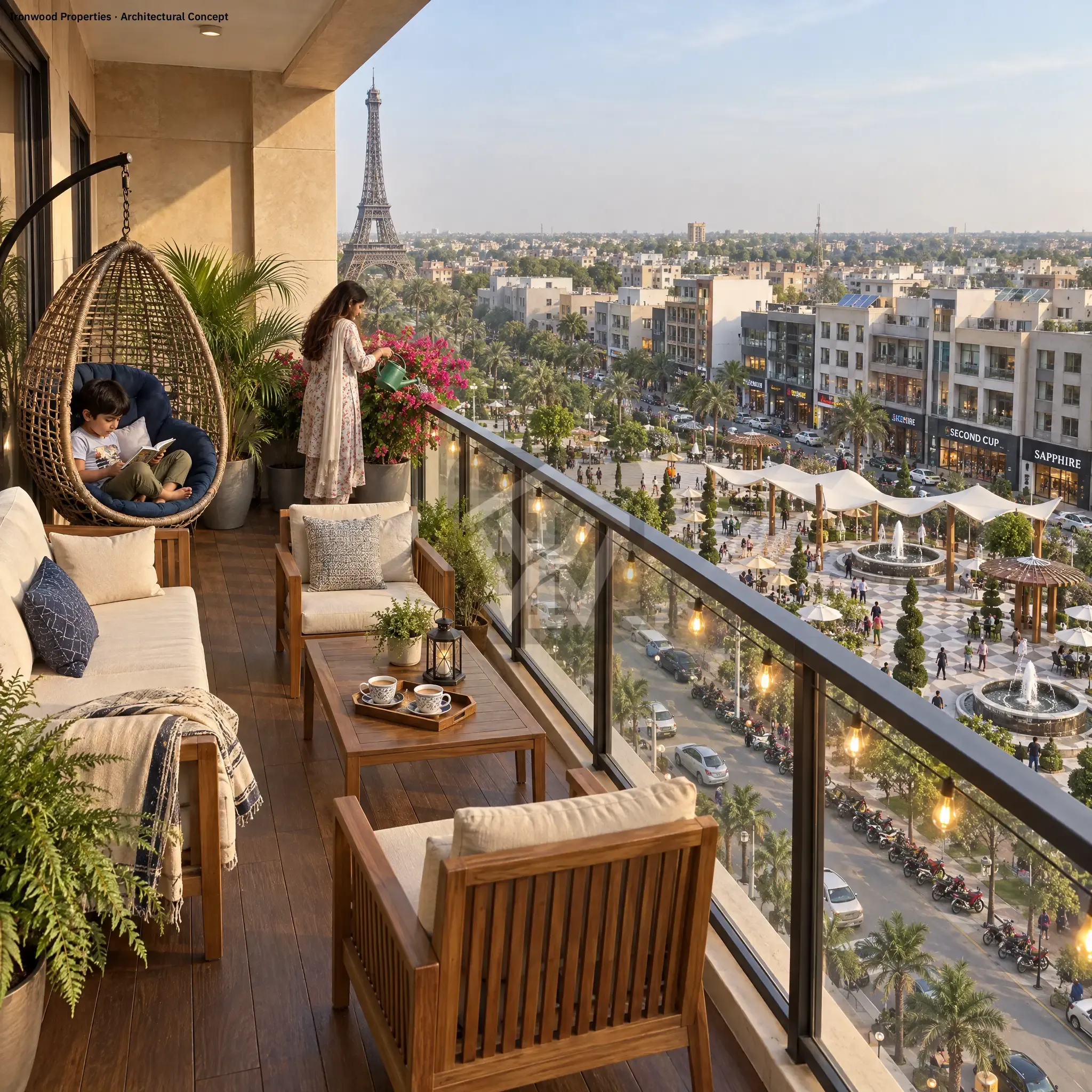 Grand 15: Apartments & Shops on Easy Installments in Downtown Bahria Town Lahore